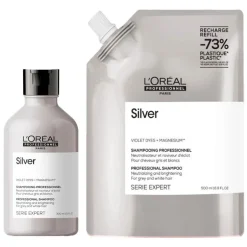 Duo recharge déjaunissant Silver + shampooing 300ml