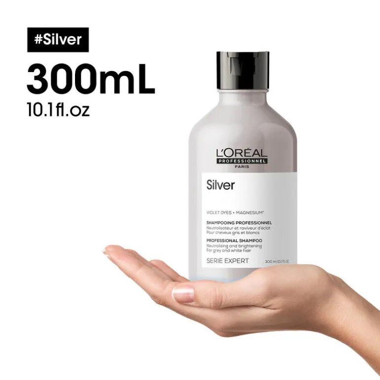 Duo recharge déjaunissant Silver + shampooing 300ml