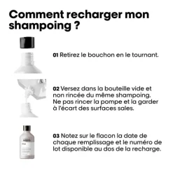Duo recharge déjaunissant Silver + shampooing 300ml