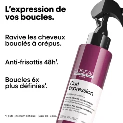Eau de soin ravivatrice pour cheveux bouclés Curl Expression