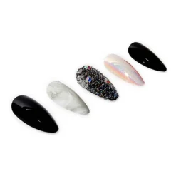 Faux ongles Nail Addict marble & diamonds