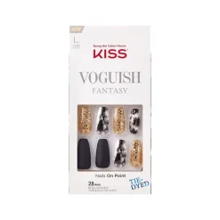 Faux ongles Voguish Fantasy fantasy tie dye taille long