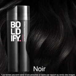 Fibres densifiantes pour cheveux noir