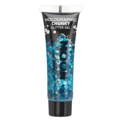 Gel holographique à grosses paillettes Moon Glitter bleu