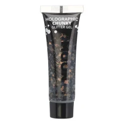 Gel holographique à grosses paillettes Moon Glitter noir