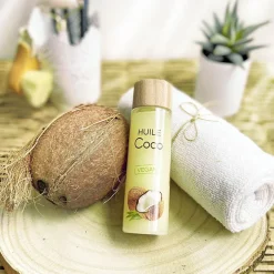 Huile de coco non parfumée