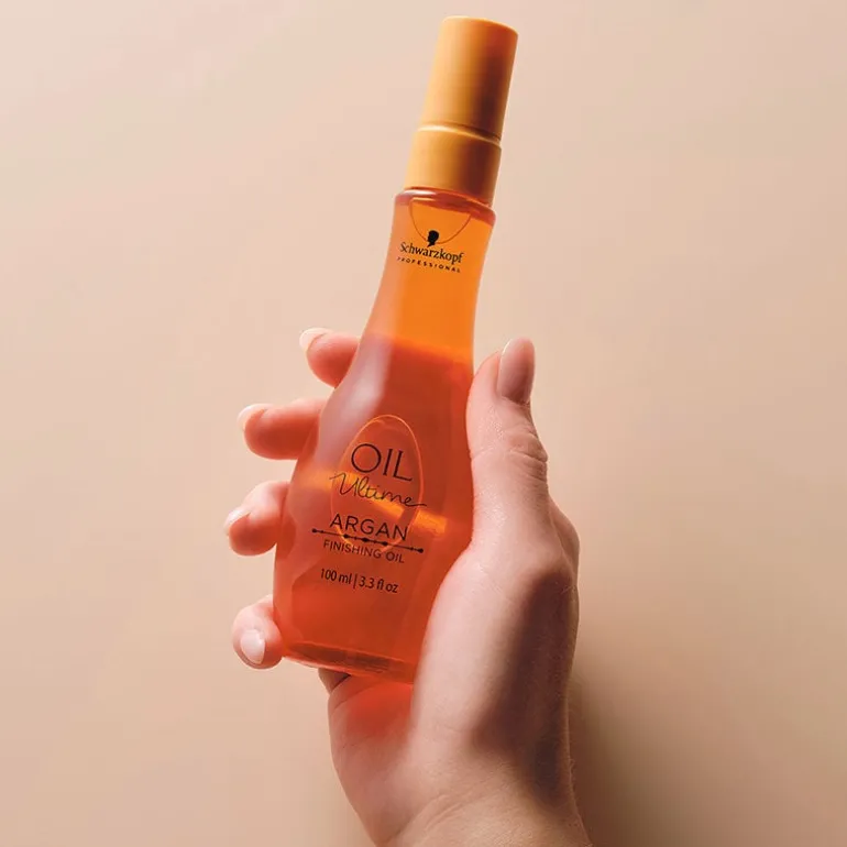 Huile de finition Argan pour cheveux moyens à épais