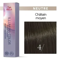 Illumina color 4/ châtain naturel