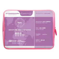Kit d'embarquement pour cheveux crépus