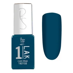 1-LAK vernis semi-permanent 3 en 1 cyan blue