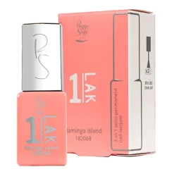 1-LAK vernis semi-permanent 3 en 1 Flamingo Island