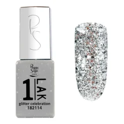 1-LAK vernis semi-permanent 3 en 1 glitter celebration
