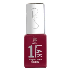1-LAK vernis semi-permanent 3 en 1 elegant wine
