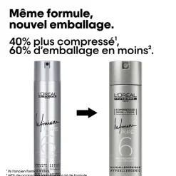 Laque Infinium Pure fixation souple 300ml