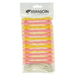 Lot de 12 bigoudis permanente longs ondulés