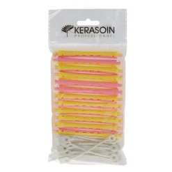 Lot de 12 bigoudis permanente longs 8mm