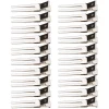 Lot de 20 pinces métalliques