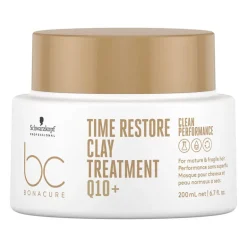 Masque argile renforçateur cheveux matures et fragilisés BC Time Restore
