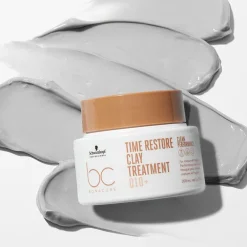 Masque argile renforçateur cheveux matures et fragilisés BC Time Restore