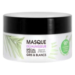 Masque déjaunisseur cheveux gris & blancs Gamme Nature