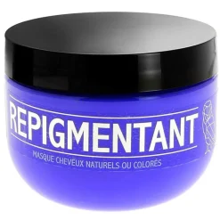 Masque repigmentant bleu