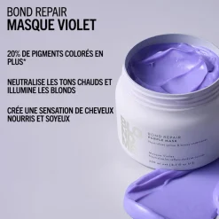 Masque violet Blondme Bond Repair Neutralisant