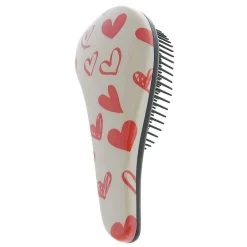 Mini brosse démélante cœurs