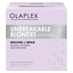 Mini kit pour cheveux blonds incassables