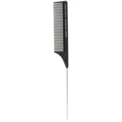 Peigne à queue métal dents serrées 23,1cm