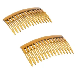 Peigne ornement moyen marron