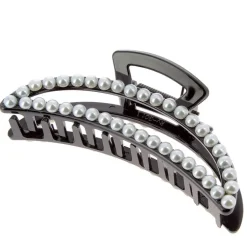 Pince croco à perles lune