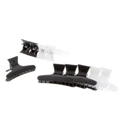 Pince croco x 12 Noir / Blanc