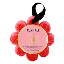 Éponge de bain infusée pamplemousse cassis