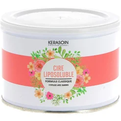 Pot de cire rose classique pour tous types de peaux 400ml