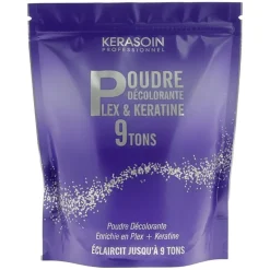 Poudre décolorante anti-casse Plex & kératine 9 tons 500gr