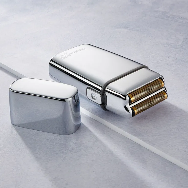 Rasoir professionnel rechargeable en métal FOILFX02 silver