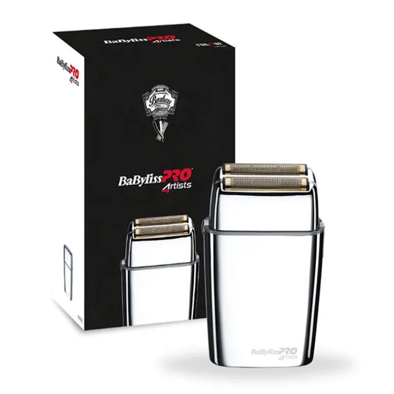 Rasoir professionnel rechargeable en métal FOILFX02 silver