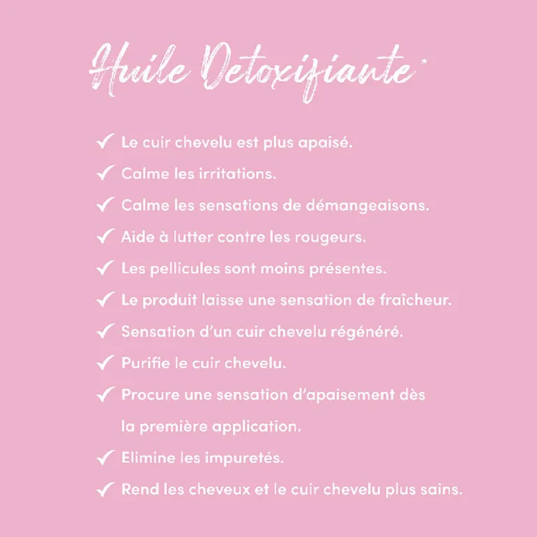 Rituel 5 étapes cuir chevelu sain