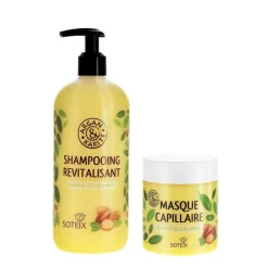 Rituel Argan & Karité shampooing et masque capillaire