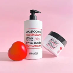 Rituel cheveux secs et abimés shampooing et masque