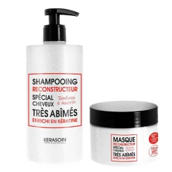 Rituel reconstructeur à la kératine shampooing et masque