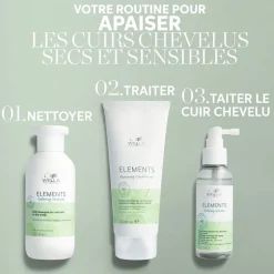 Shampooing apaisant pour cuir chevelu sec ou délicat Calming Elements 250ml