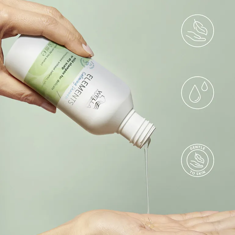Shampooing apaisant pour cuir chevelu sec ou délicat Calming Elements 500ml