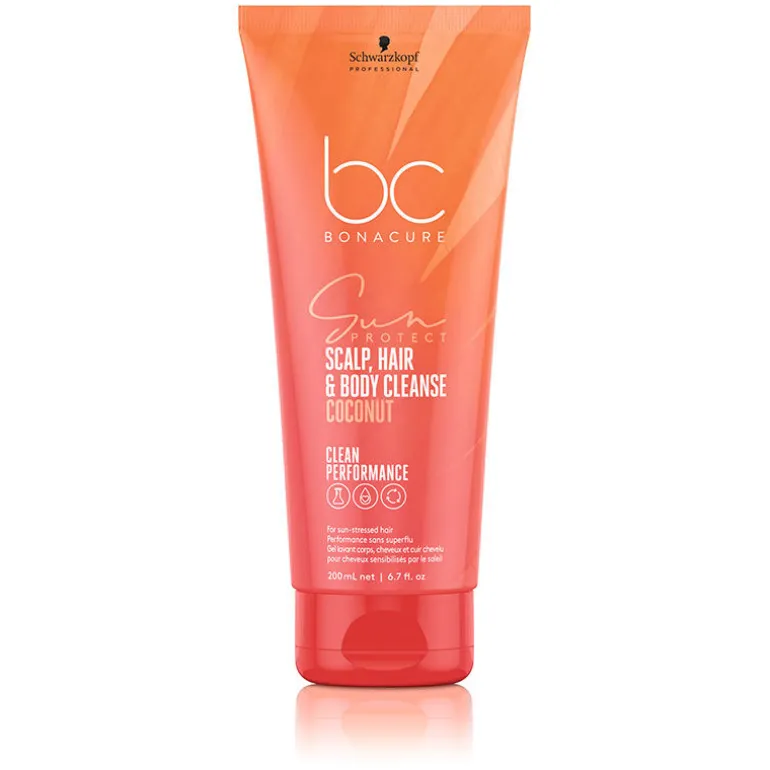 Shampooing corps et cheveux après soleil BC Sun Protect 200ml