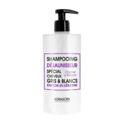 Shampooing déjaunisseur pour cheveux gris et blancs 500ml