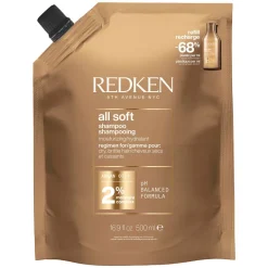 Shampooing hydratant pour cheveux secs et sensibilisés All Soft recharge 500 ml