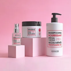 Shampooing nourrissant pour cheveux secs et abimés 500ml