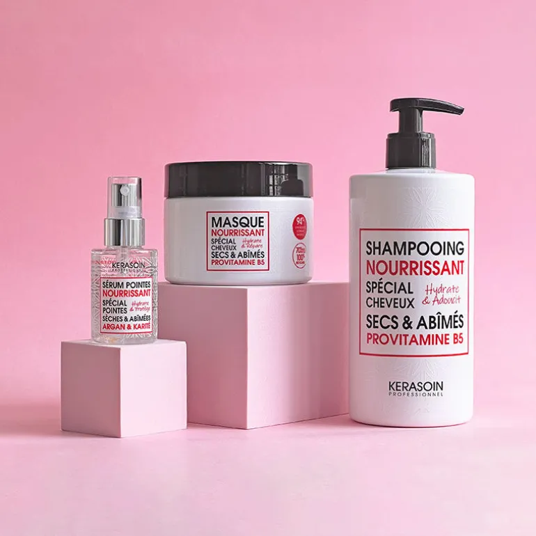 Shampooing nourrissant pour cheveux secs et abimés 500ml
