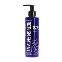 Shampooing repigmentant bleu