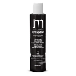 Shampooing repigmentant cheveux naturels ou colorés noir d'aniline